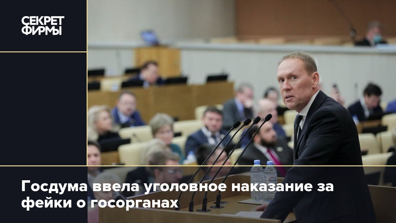 Депутаты против санкций