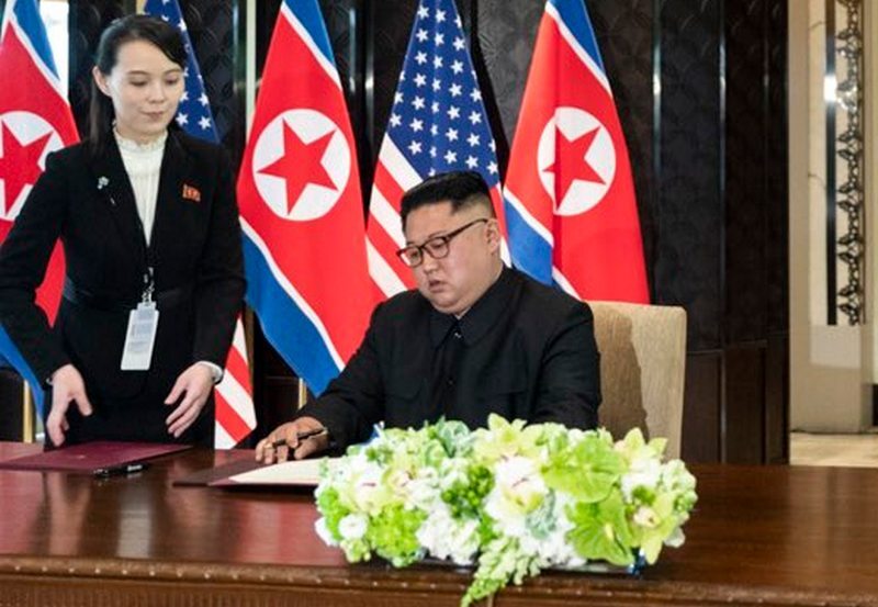 Сестра Ким Чен Ына пригрозила Южной Корее ядерным оружием