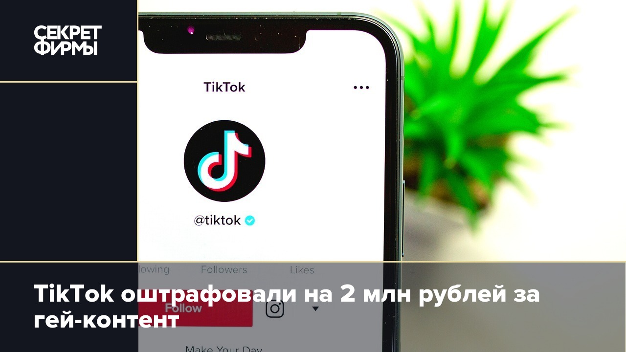 TikTok оштрафовали на 2 млн рублей за гей-контент — Секрет фирмы