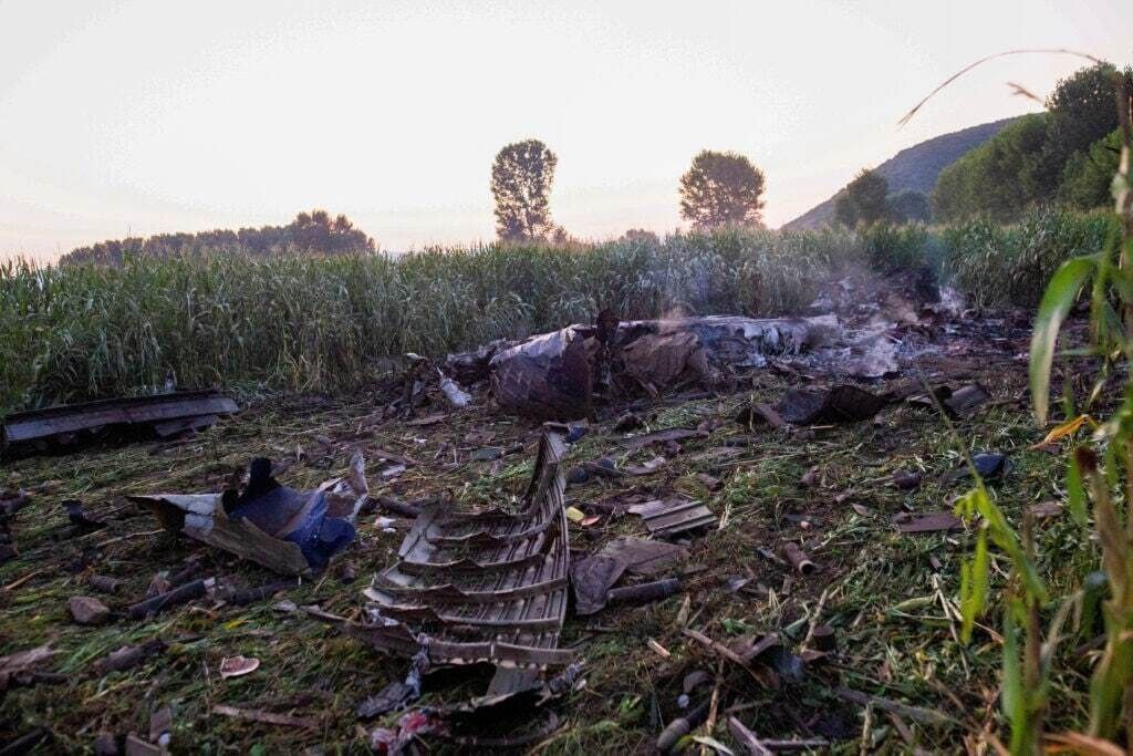 В Греции разбился украинский самолёт с боеприпасами