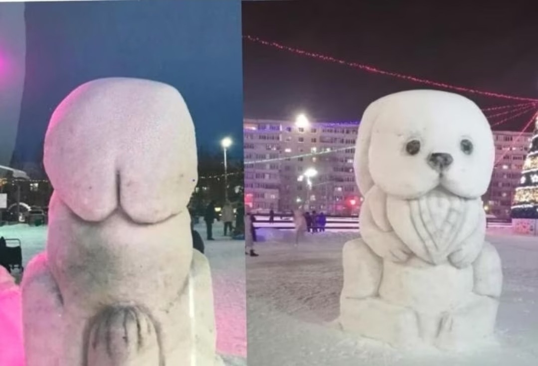 В российском городе уберут скульптуру зайца-пениса