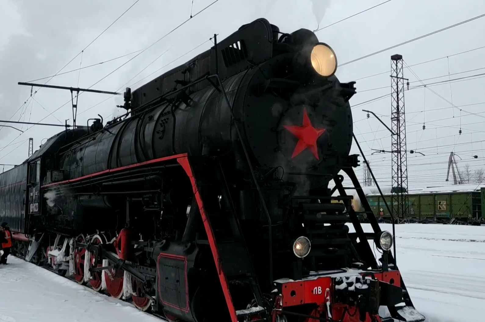 Следствие заинтересовалось пожаром, который уничтожил российский ретропоезд