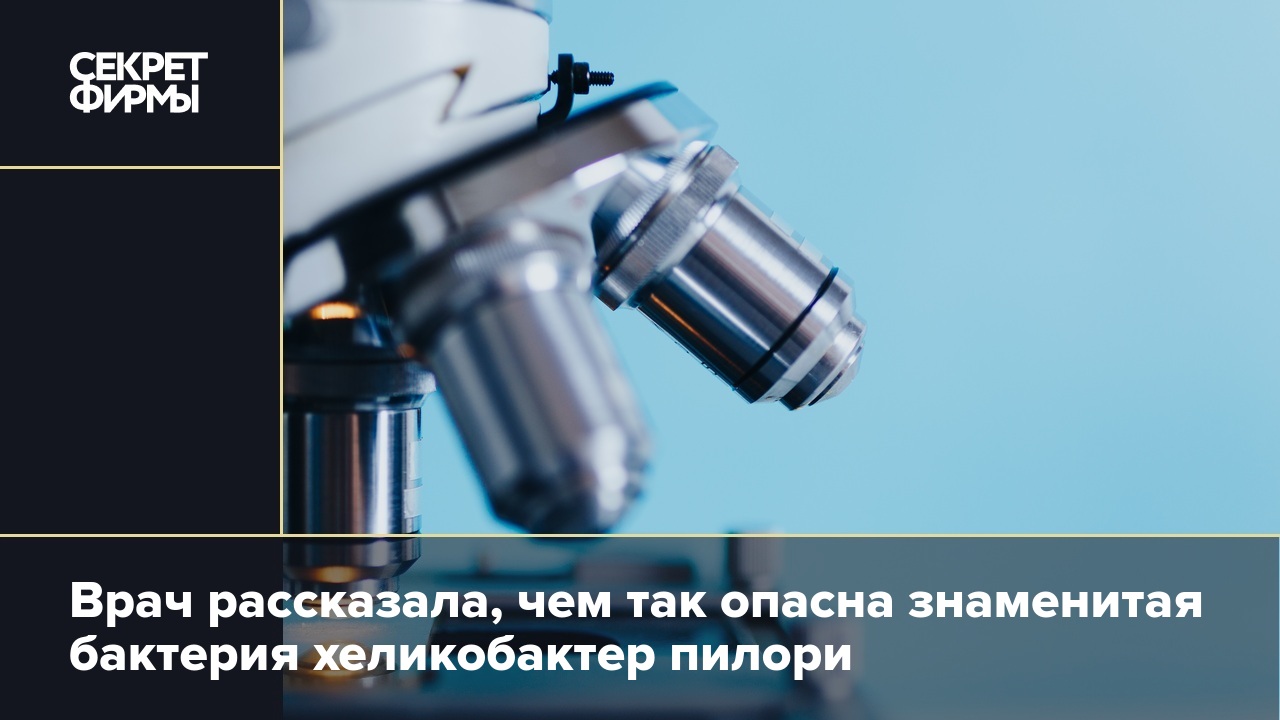 Врач рассказала, чем так опасна знаменитая бактерия хеликобактер пилори —  Секрет фирмы