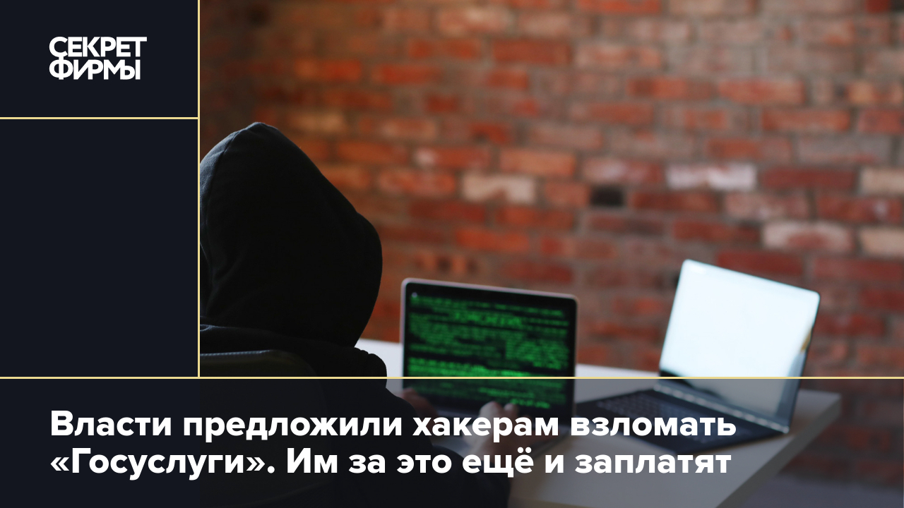 Власти предложили хакерам взломать «Госуслуги». Им за это ещё и заплатят —  Секрет фирмы