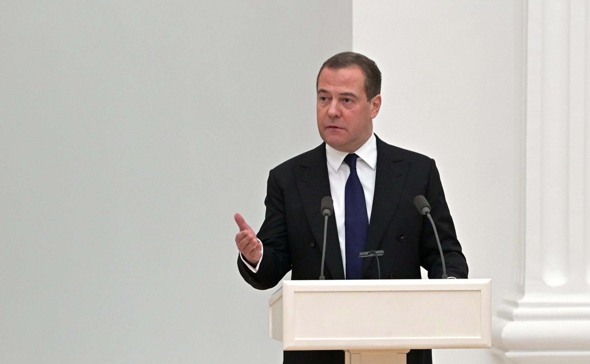 Зампред Совбеза Дмитрий Медведев назвал Украину частью России
