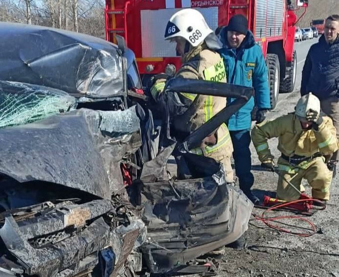 В Новосибирской области в результате ДТП погиб один человек, восемь пострадали