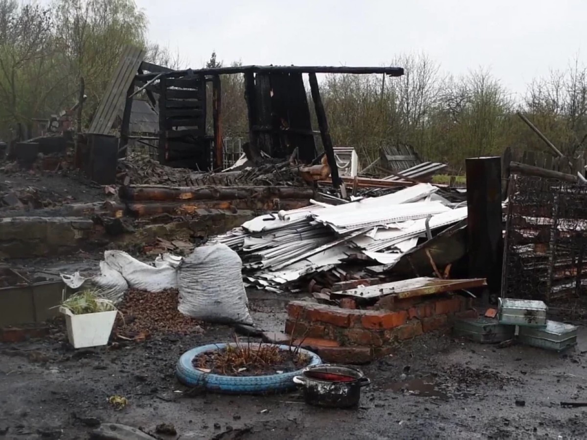 В Пензенской области полицейские вытащили из горящего дома мать с полуторагодовалым ребёнком