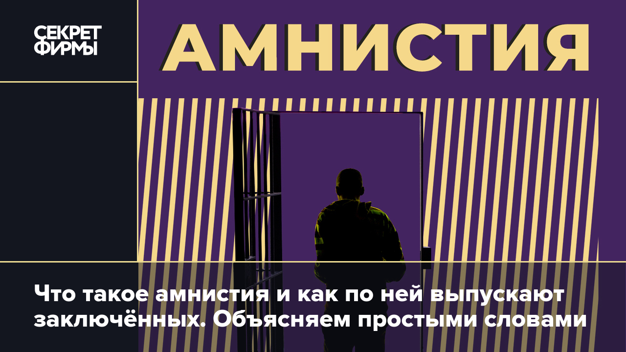 Амнистия: будет ли в 2024 году, в чём её суть, последние новости по теме — Секрет фирмы