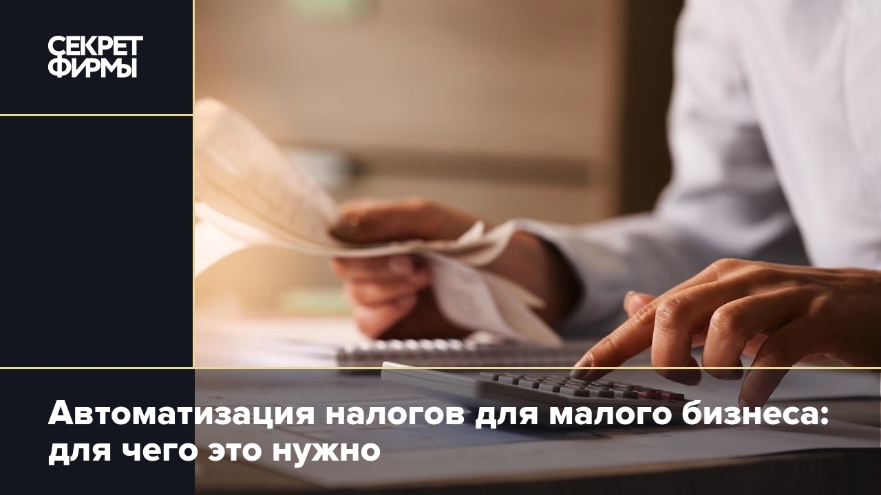 Автоматизация налогов для малого бизнеса: для чего это нужно — Секрет фирмы