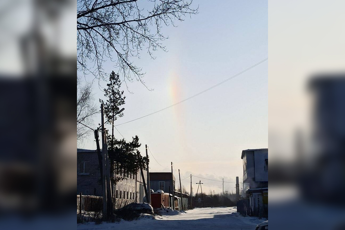 Радуга зимой появилась в Томске: как называется это явление — Секрет фирмы