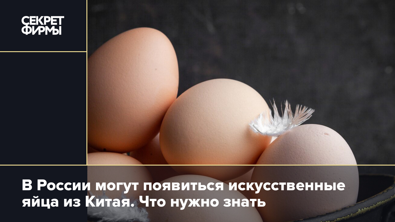 Искусственные яйца из Китая — что нужно о них знать — Секрет фирмы