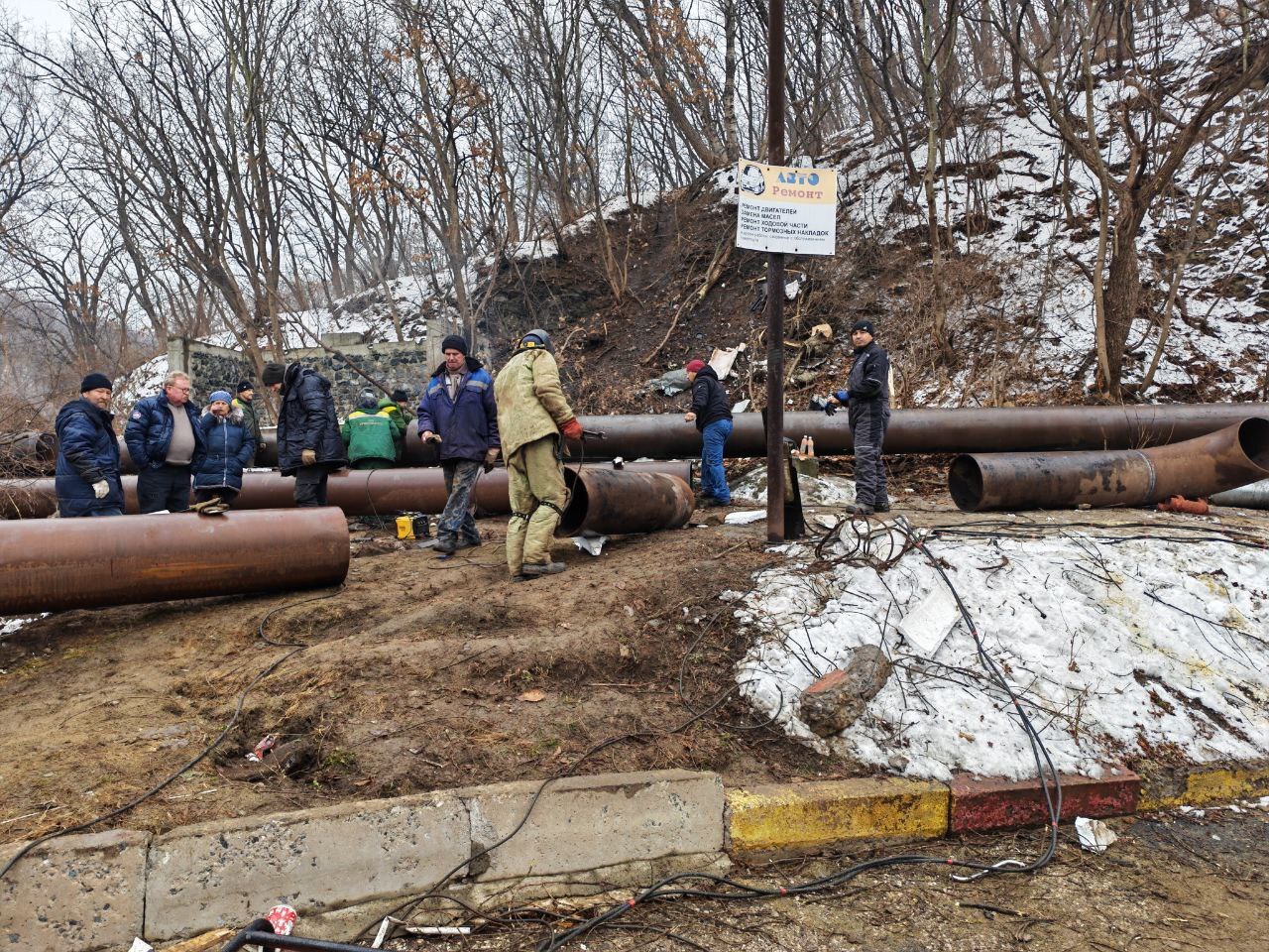 В Находке после оставившей 50 домов без отопления аварии ввели режим ЧС