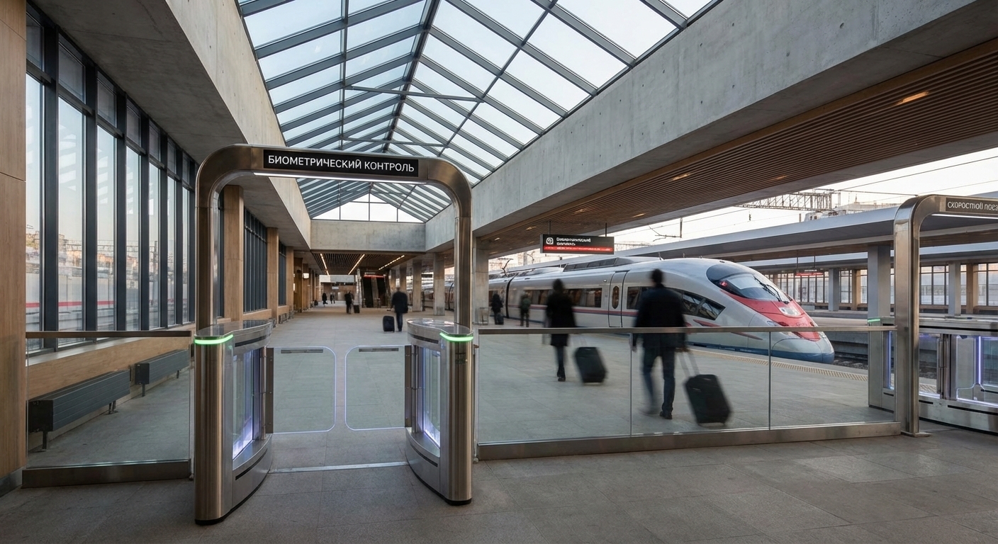 В России запустили посадку на поезда по биометрии. Как воспользоваться сервисом без паспорта