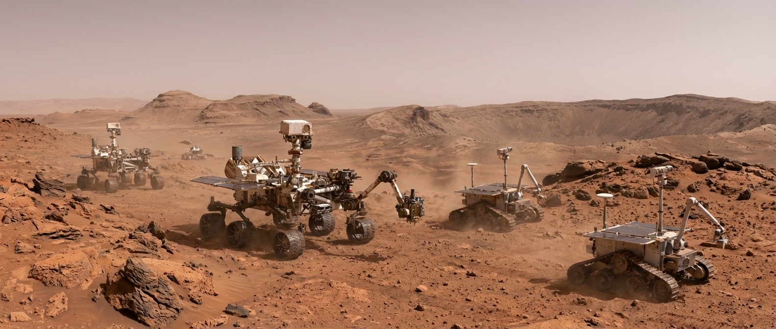 Россия полетит на Марс в ближайшие 50 лет. Начнут с роботов