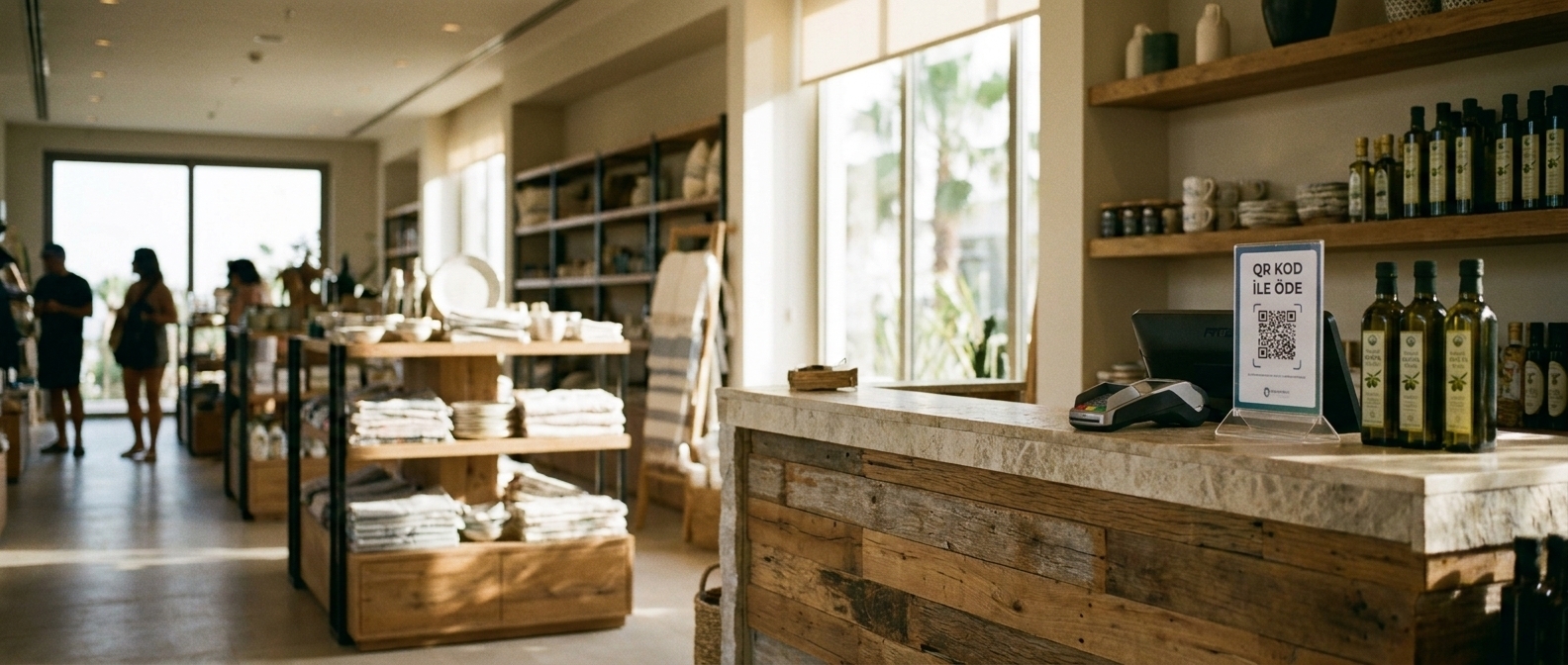 Магазины в отелях Антальи массово принимают оплату в рублях наличными. Это касается и QR-кодов