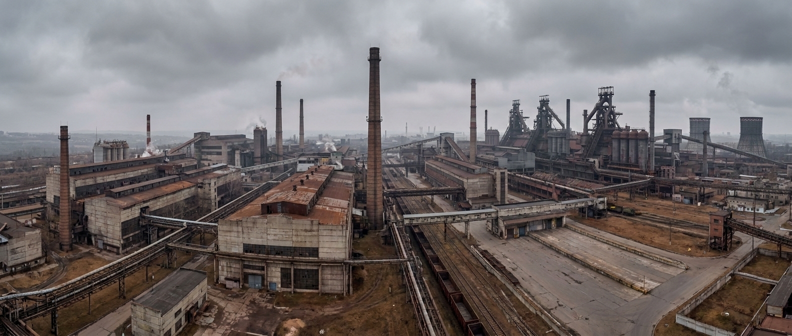 Крупнейший металлургический комбинат Украины остановил производство. Что пошло не так