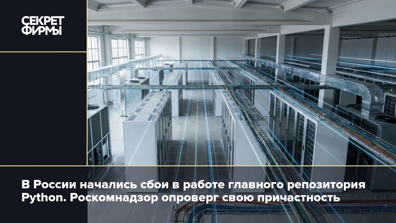 В России начались сбои в работе главного репозитория Python ...