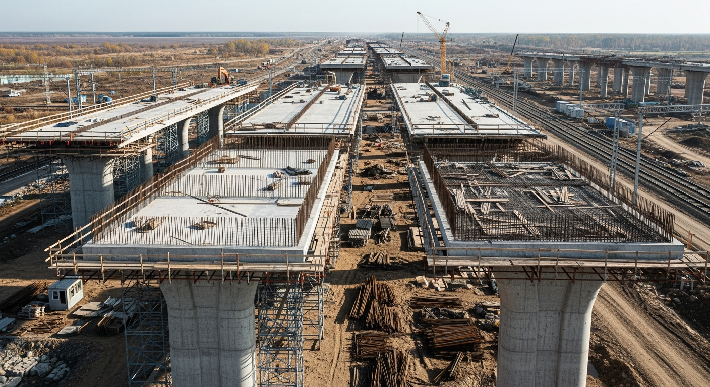 Незавершенное строительство в транспортной сфере России выросло на 14%. Счетная палата выявила резкий скачок числа недостроев