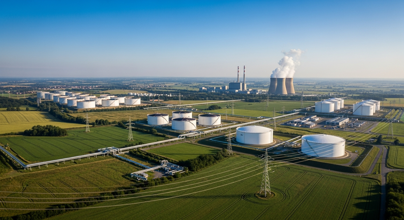 Европа осталась без газа к зиме. Рекордная жара и отказ от СПГ создали проблему