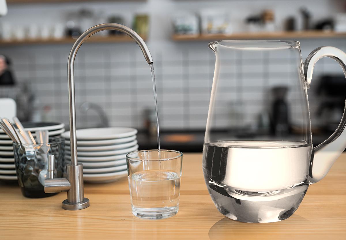 Фильтр для воды на кухню с установкой