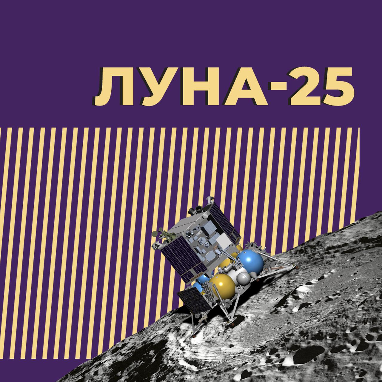 Что такое «Луна-25» и что с ней случилось. Объясняем простыми словами —  Секрет фирмы