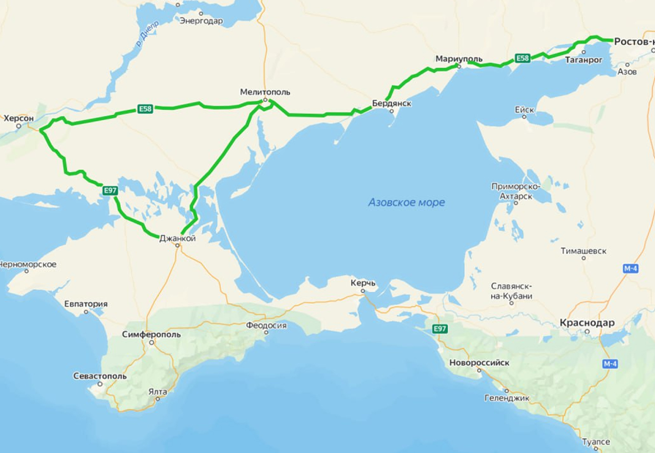 Сухопутный маршрут в Крым: как попасть на полуостров через новые регионы —Секрет фирмы