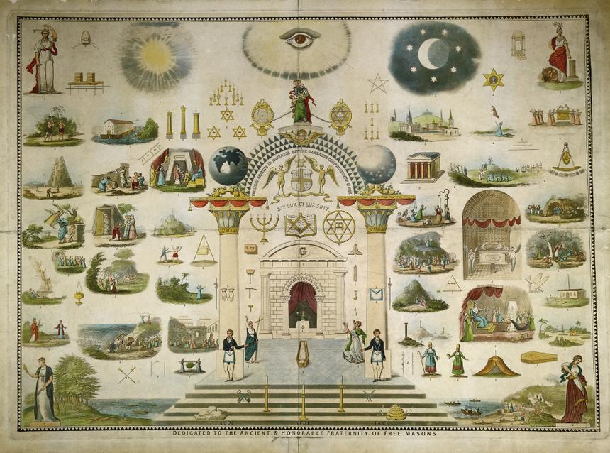 Гравюра, Лондон, XIX век