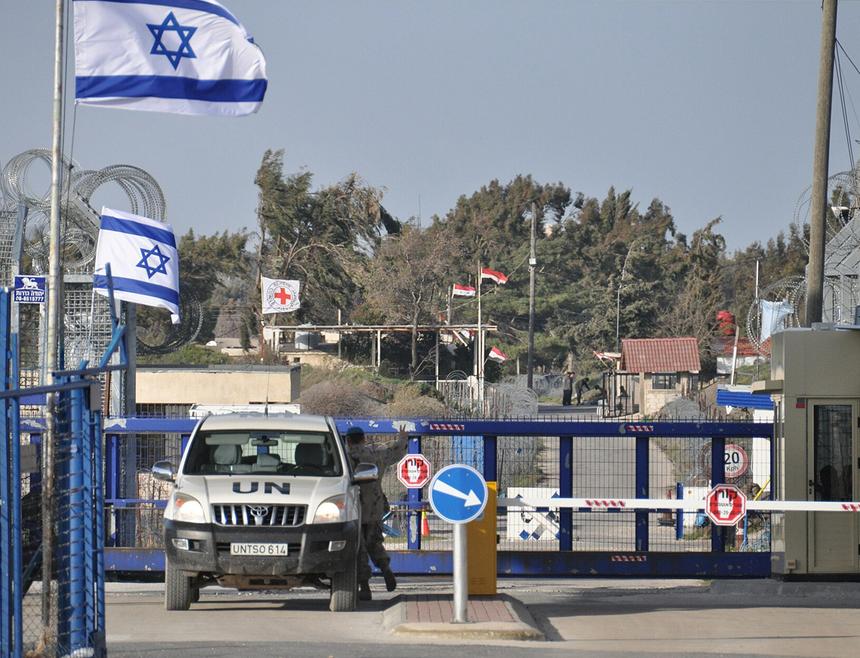 Пересечение линии прекращения огня на Голанских высотах, 2012 год