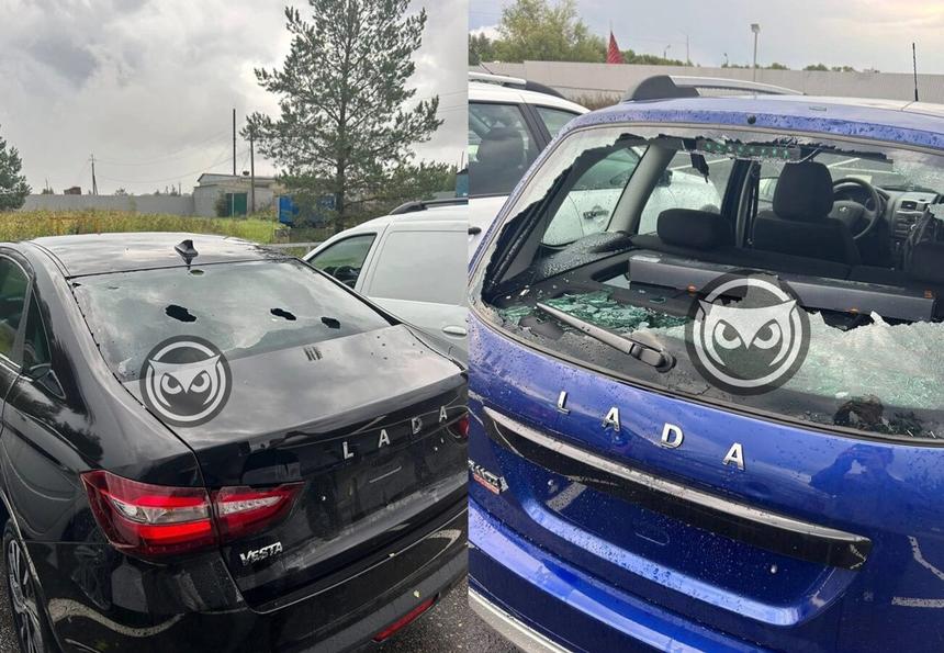 Два российских региона пострадали от града. В одном ещё и снег выпал