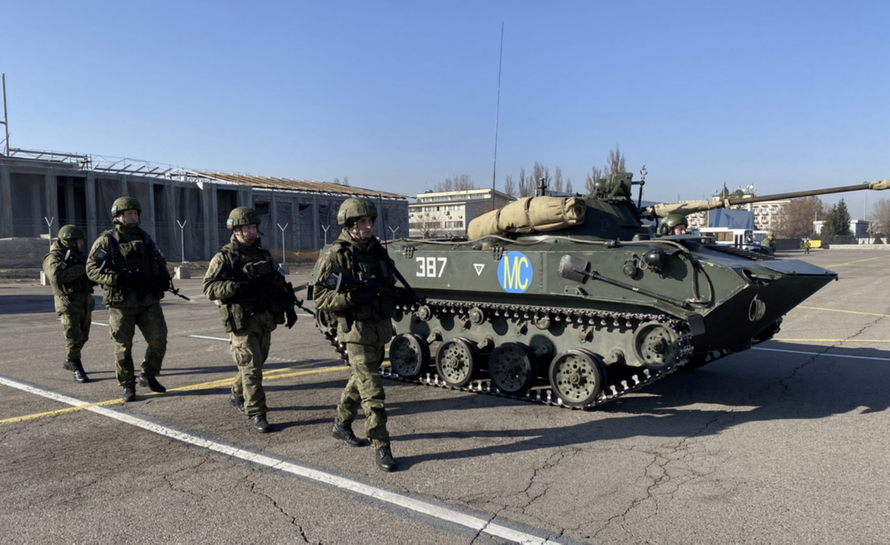 Все российские миротворцы покинули Казахстан