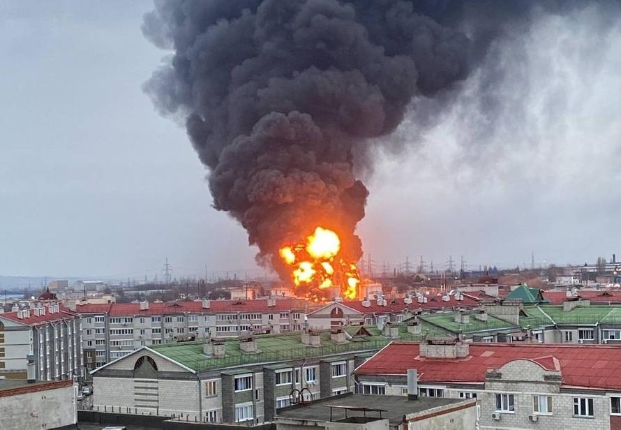 Авиаудар по нефтебазе в Белгороде признали терактом
