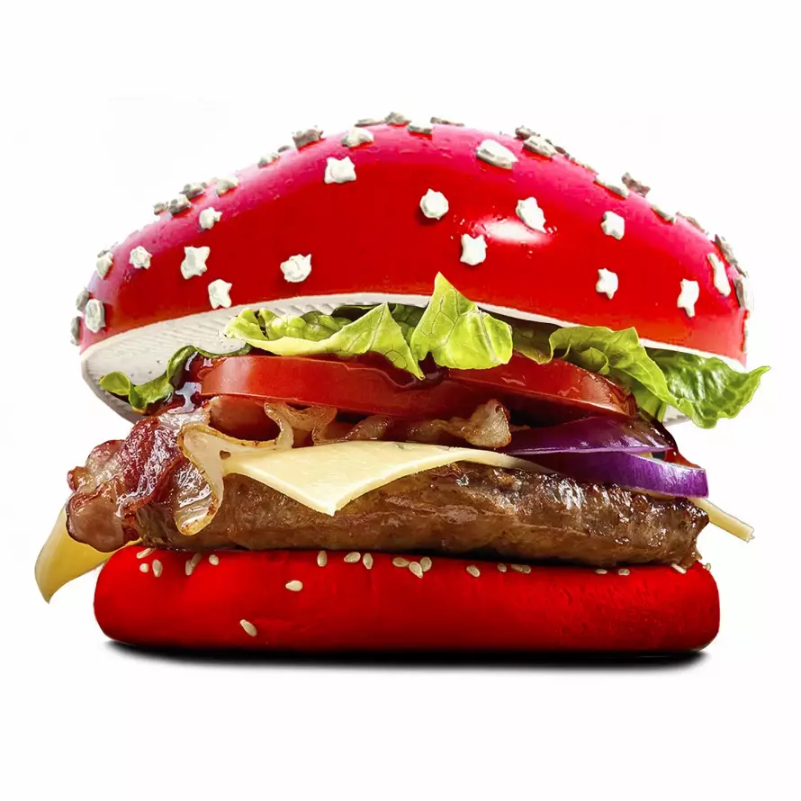 В России начнут продавать дорогие «антистресс-бургеры с мухомором»