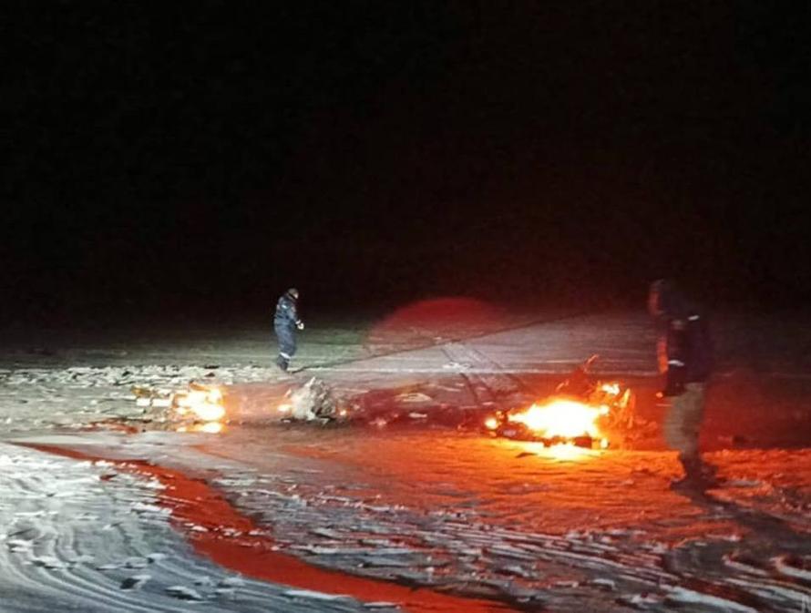 На Волге столкнулись и загорелись снегоходы. Есть жертвы
