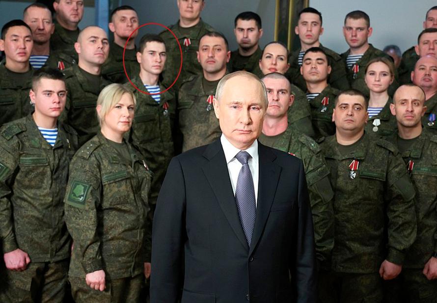 Один из участников новогоднего обращения Путина погиб на СВО. Его похоронили на Родине