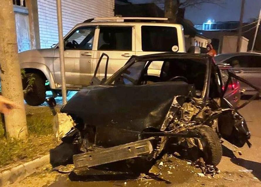 Российский школьник угнал авто у отца и врезался в машину полицейского