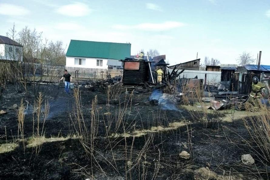 В страдающем от пожаров российском регионе поймали юного поджигателя