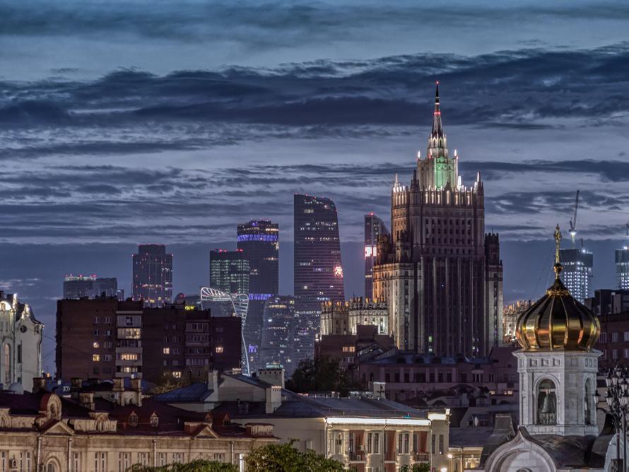 Беспилотник снова атаковал Москва-Сити. Он врезался в ту же башню