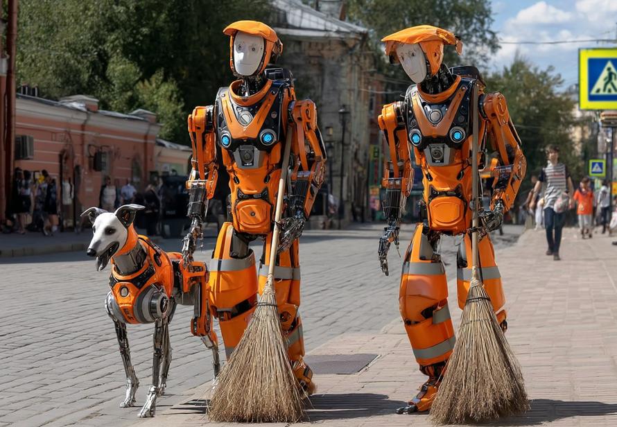 «Они не пьют и не насилуют»: в России задумались заменить мигрантов роботами. Что уже известно