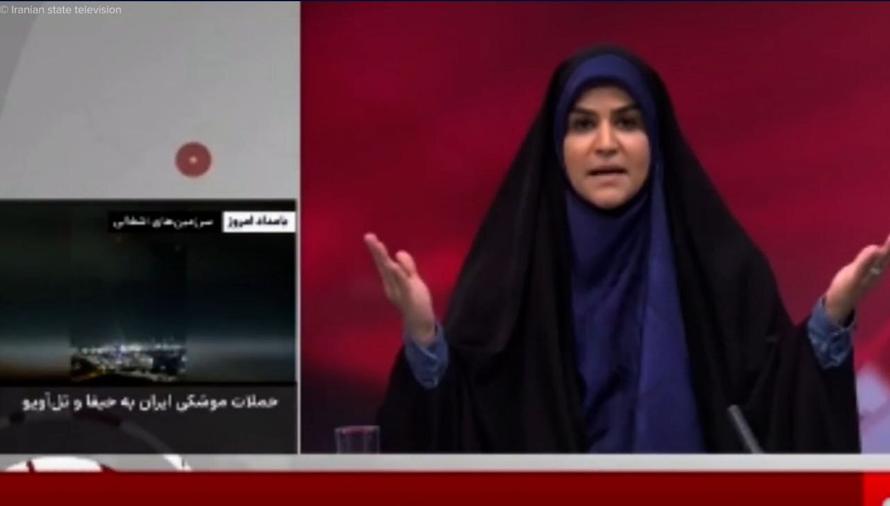 Взрыв в прямом эфире: израильские ракеты разгромили офис иранского телеканала IRIB