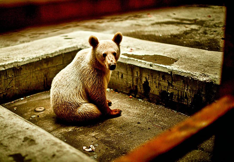 Владельцы закрывшегося зоопарка бросили медведицу в вольере без еды и воды. Что об этом известно