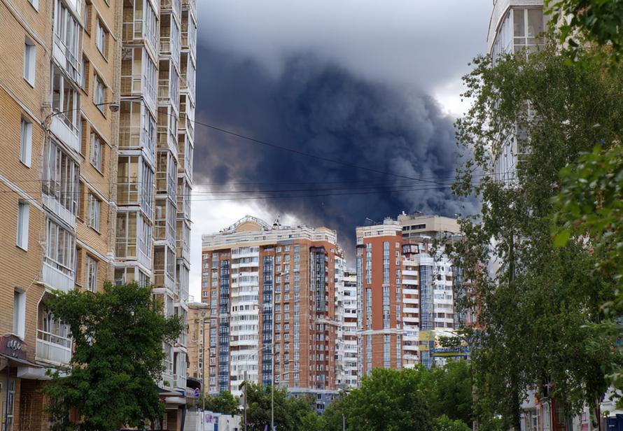 Две многоэтажки загорелись после атаки ВСУ в российском регионе. Что известно о пострадавших