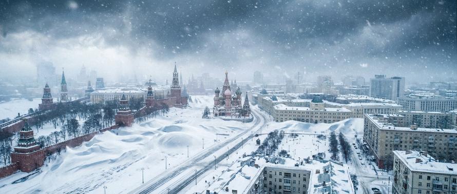 Сильный снегопад и рекордные сугробы обрушатся на Москву. Объявлен оранжевый уровень опасности