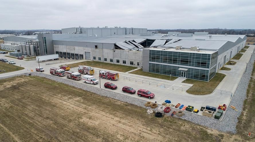 На заводе электромобилей Evolute обрушилась крыша. Шесть человек извлекли из-под завалов