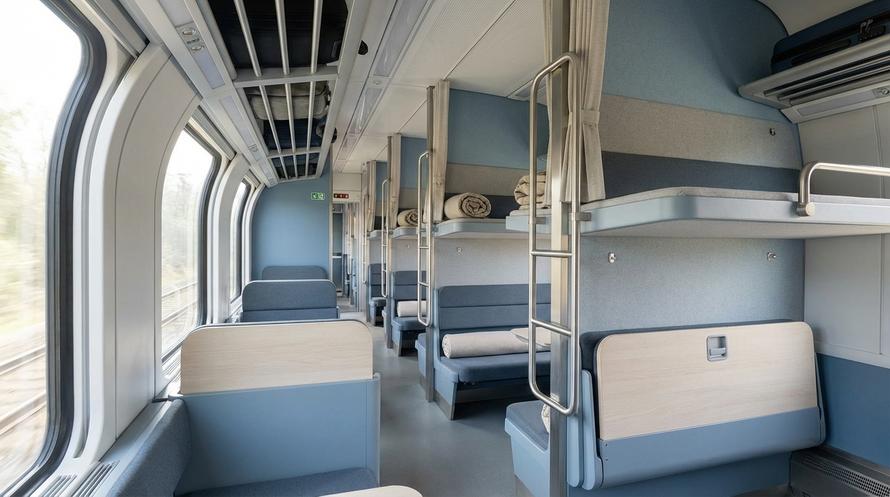 РЖД показала, как будет выглядеть новый плацкарт. Как его улучшат