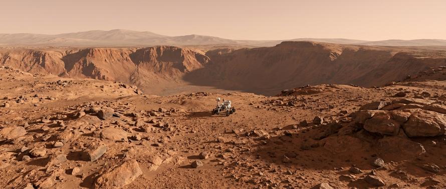 SpaceX запустит марсоход в рамках совместной миссии NASA и ESA. Что он будет искать на Марсе