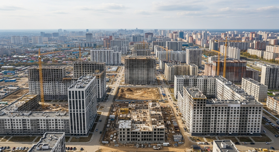 Предложение квартир в новостройках России рухнуло на 6,4%. Что происходит на рынке